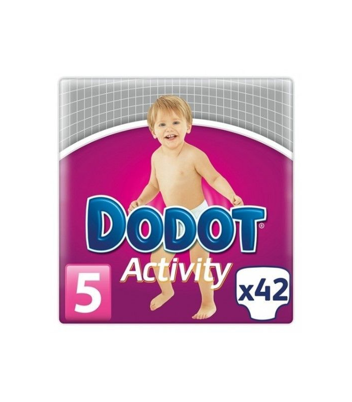 Pañal Infantil Dodot Activity Talla 5 13/18 Kg 42 unidades